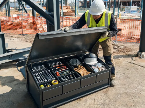 Commercial construction storage